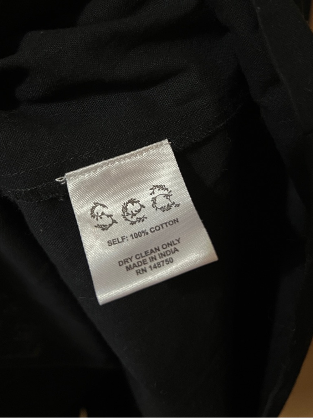 Sea New York | Willa Smocked Midi Dress Tie Strap Pom Pom Black Size M - Picture 10 of 11